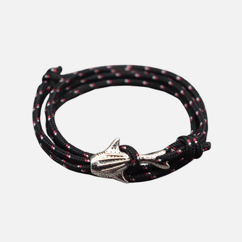 Bracelet Marin Cordage Attache Baleine