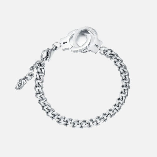 Bracelet Menotte Homme Force Brute – Acier Inoxydable