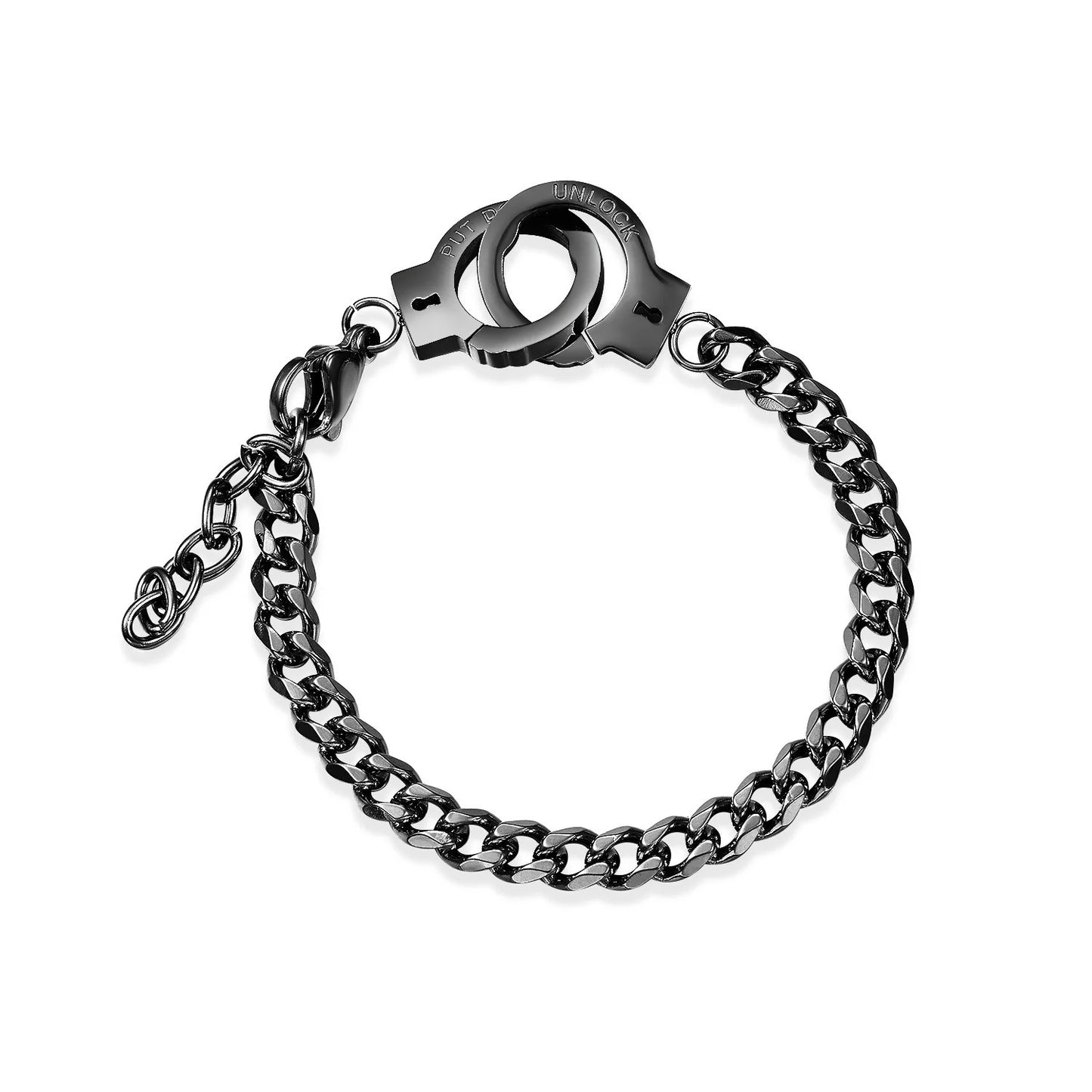 Bracelet Menotte Homme Force Brute – Acier Inoxydable