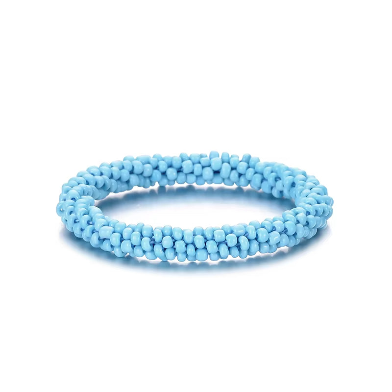 Bracelet Nepalais Ethnique en Perles