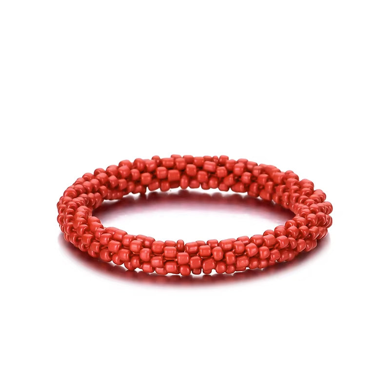 Bracelet Nepalais Ethnique en Perles