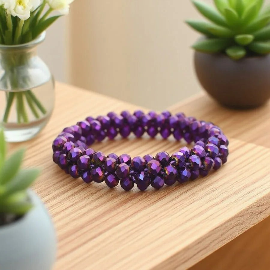 Bracelet Népalais Perles Éclat Subtil