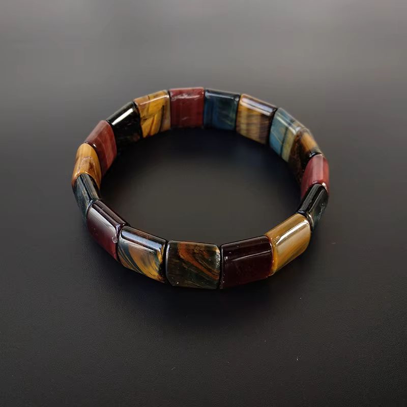 Bracelet Œil de Tigre Femme Énergie Minérale