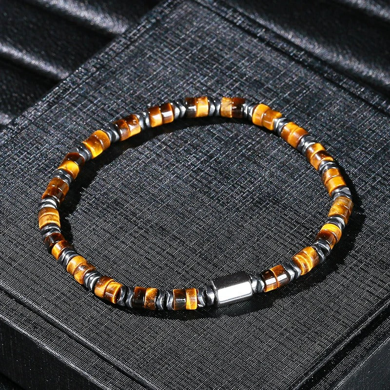 Bracelet Œil de Tigre Femme Force Intérieure