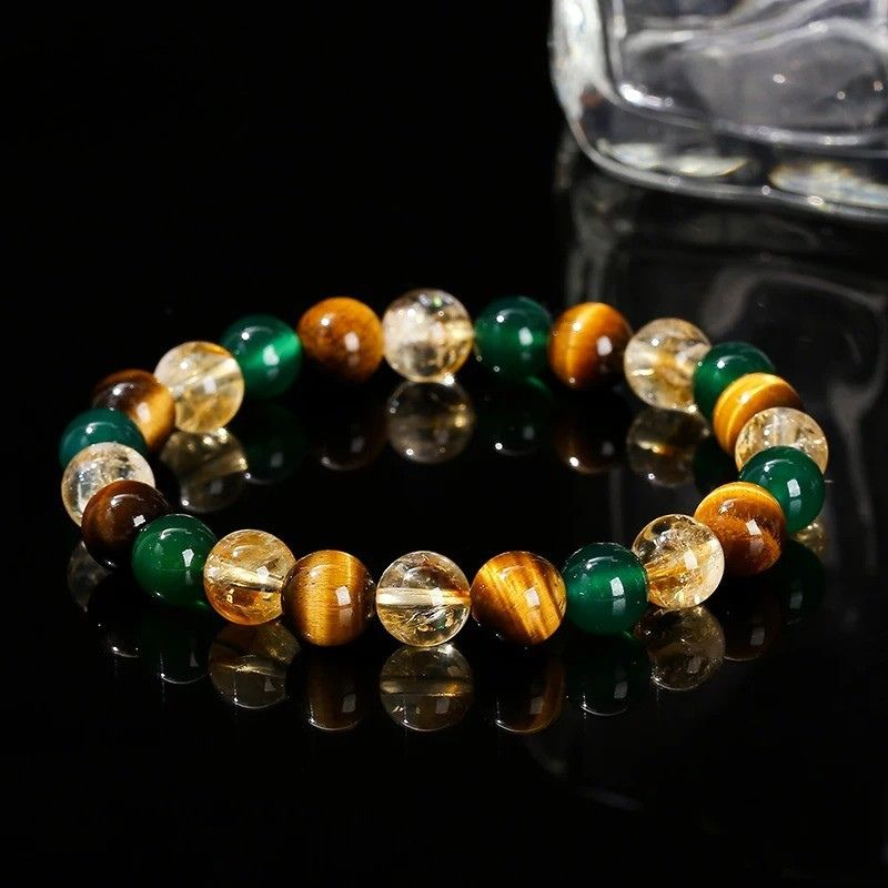 Bracelet Œil de Tigre Femme Raffinement Et Force