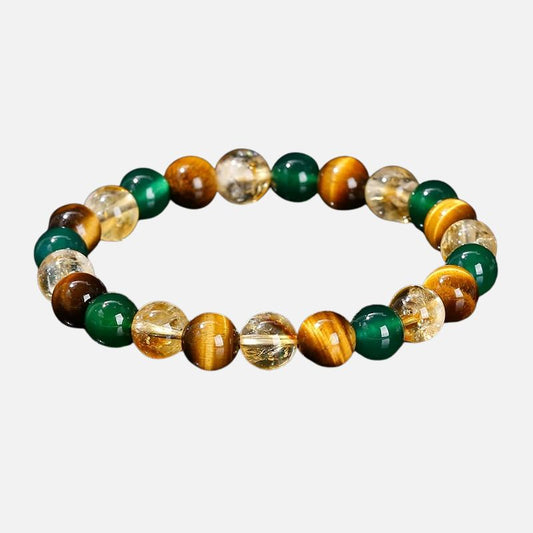 Bracelet Œil de Tigre Femme Raffinement Et Force