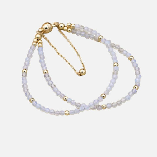 Bracelet Opale Aura Dorée