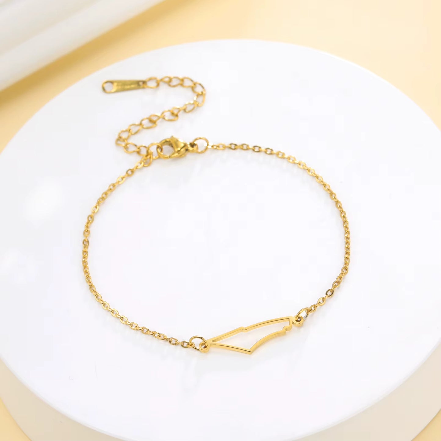 Bracelet Palestine en Acier Inoxydable