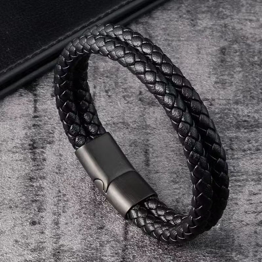 Bracelet Papa Authentique en Cuir