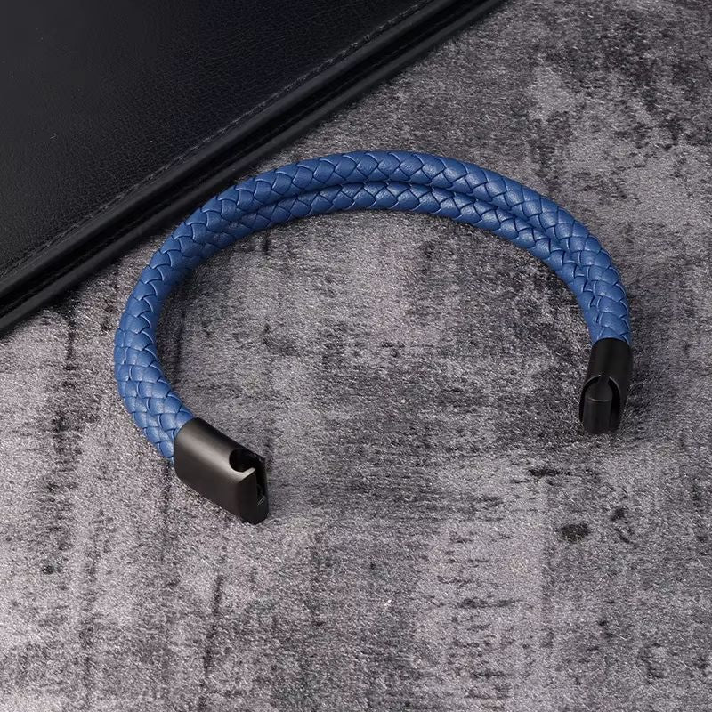 Bracelet Papa Authentique en Cuir