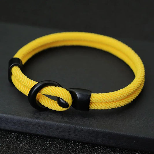 Bracelet Papa en Double Corde