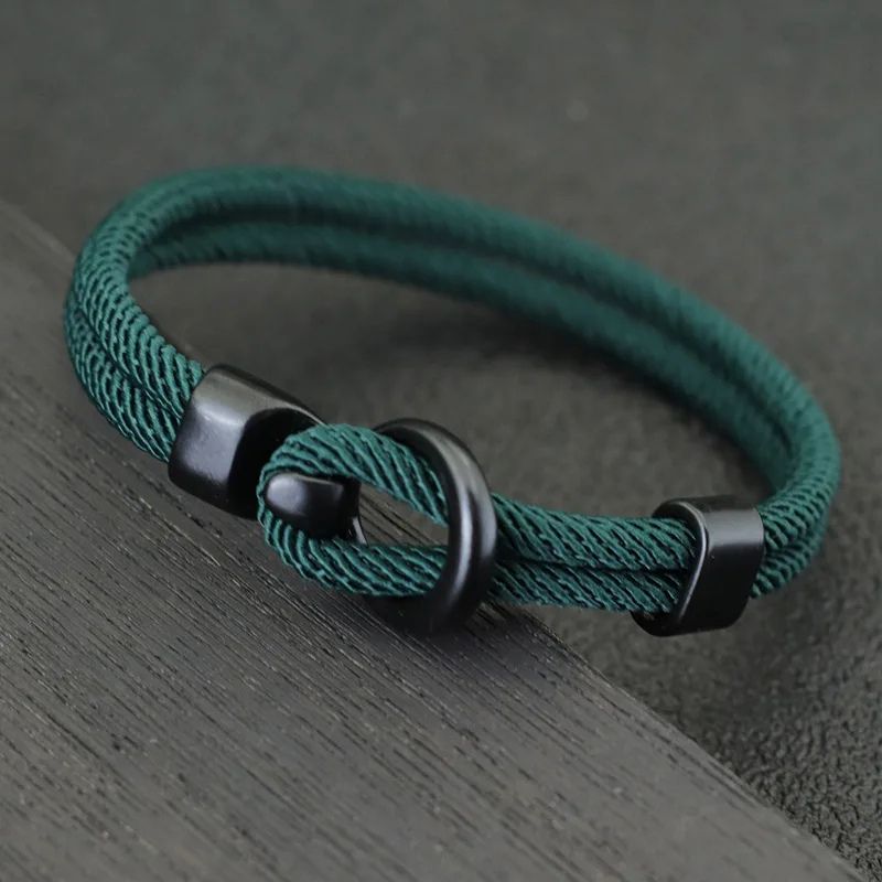 Bracelet Papa en Double Corde