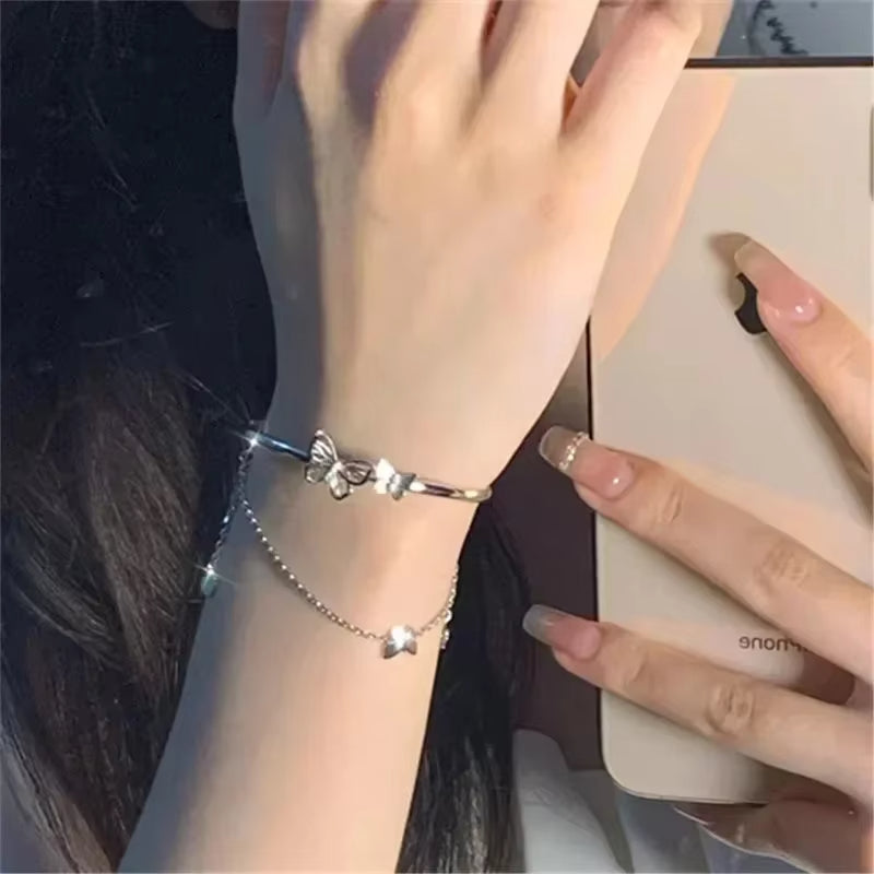 Bracelet Papillon en Argent