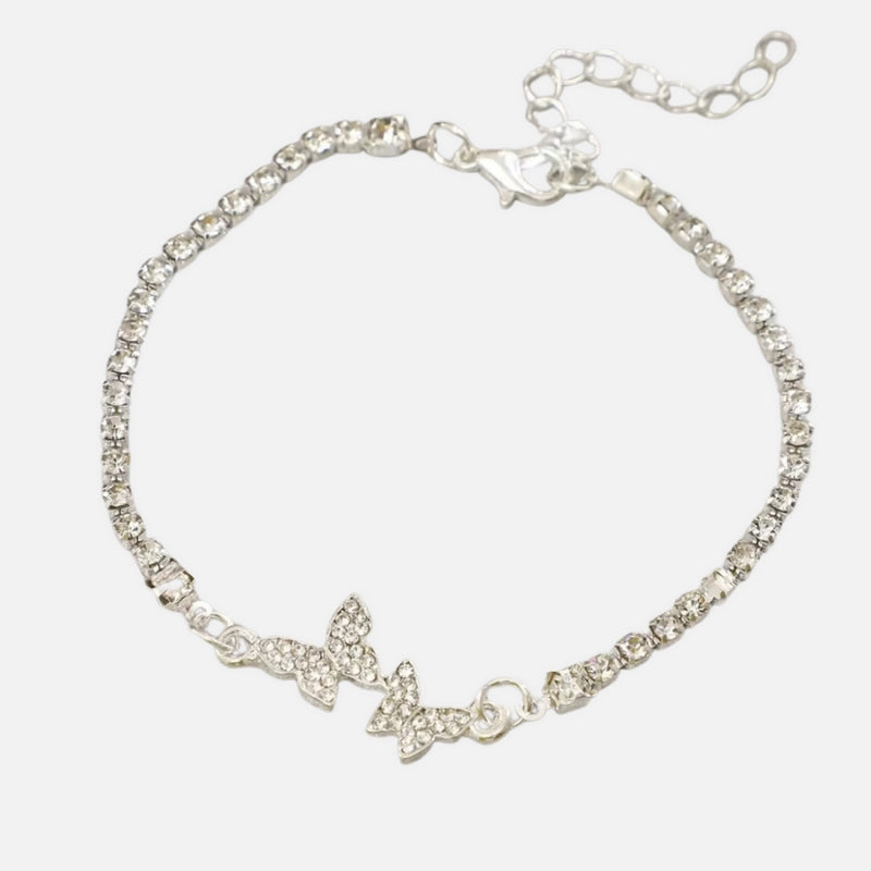 Bracelet Papillon à Strass
