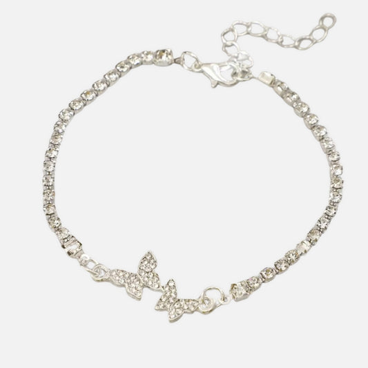 Bracelet Papillon à Strass
