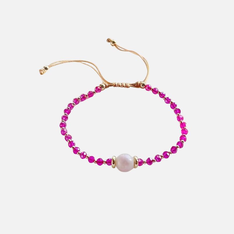Bracelet Perles Fines Chic