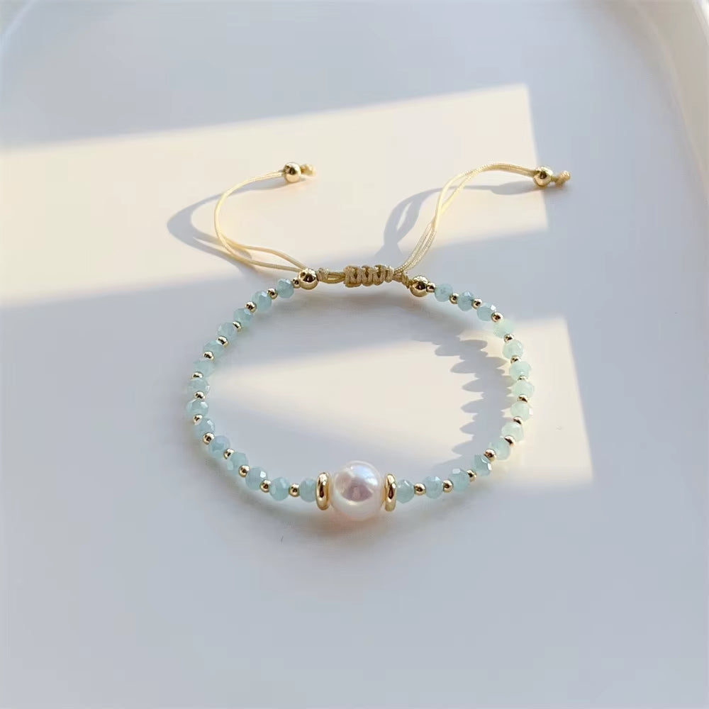 Bracelet Perles Fines Chic