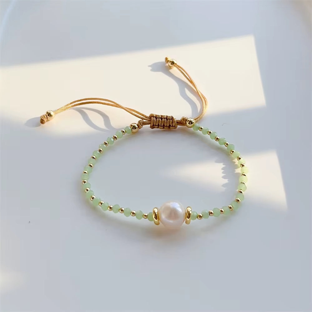 Bracelet Perles Fines Chic
