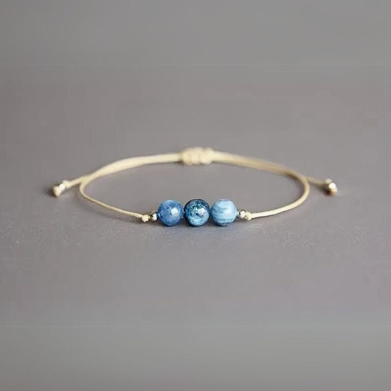 Bracelet Pierre Bleue Artisanal