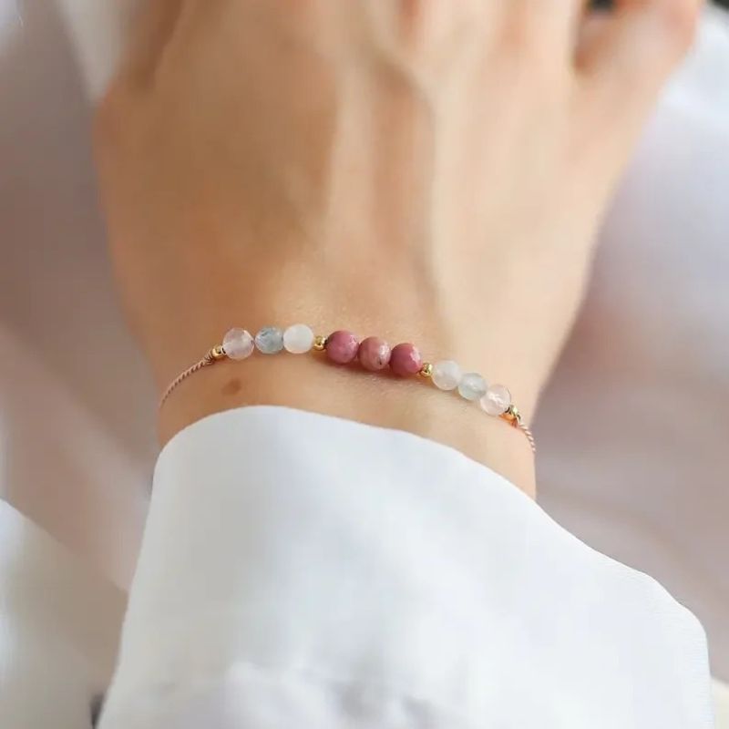 Bracelet Quartz Rose et Autres Pierres