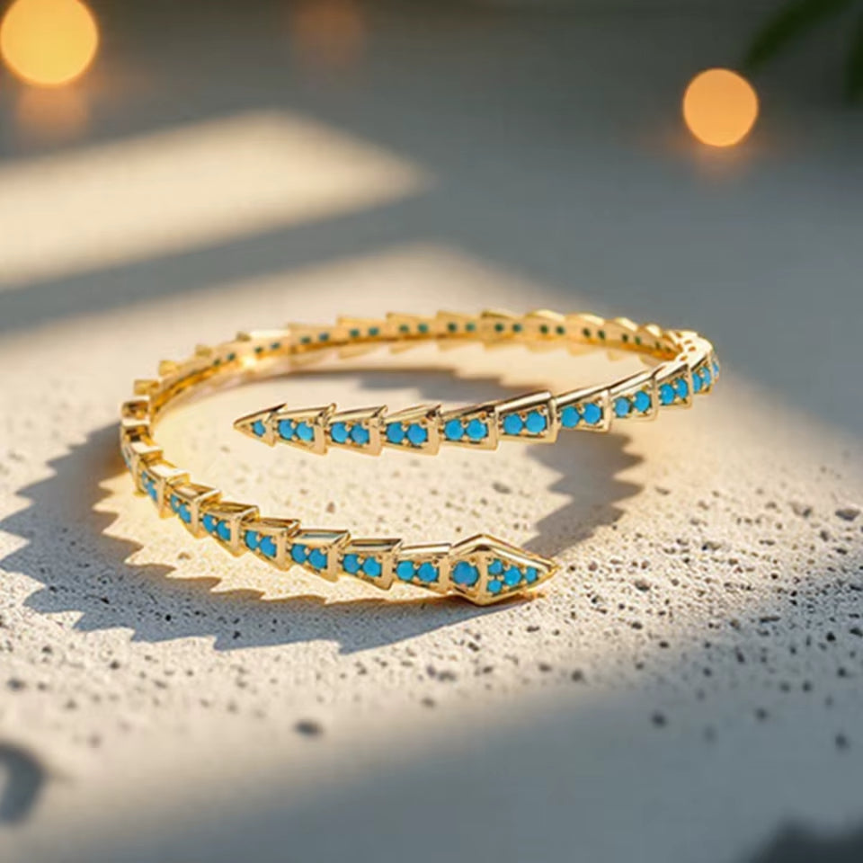 Bracelet Serpent en Cuivre