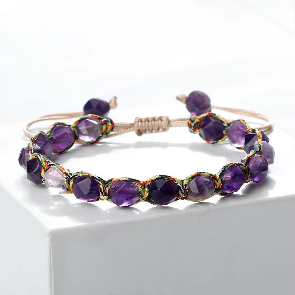Bracelet Shamballa Bohème en Pierre Naturelle