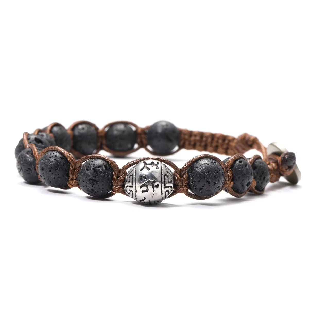 Bracelet Shamballa de Protection et Guérision sur fond blanc