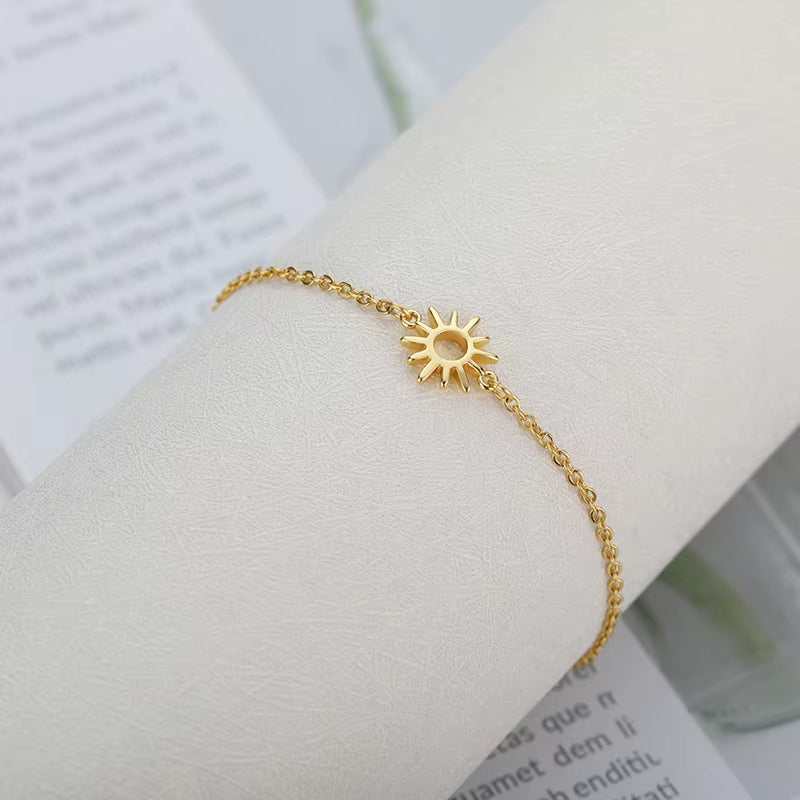 Bracelet Soleil en Acier Inoxydable