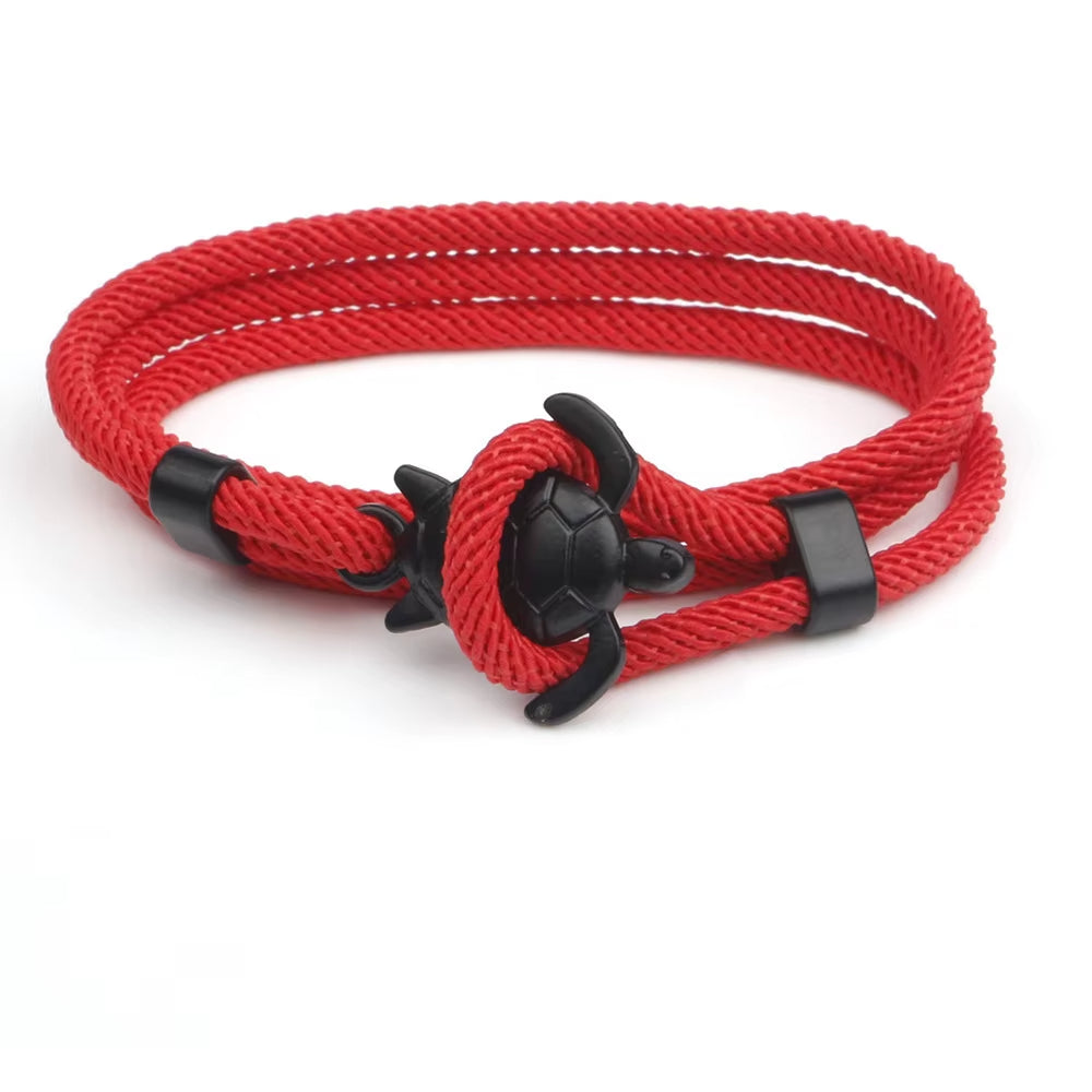 Bracelet Tortue en Cordage