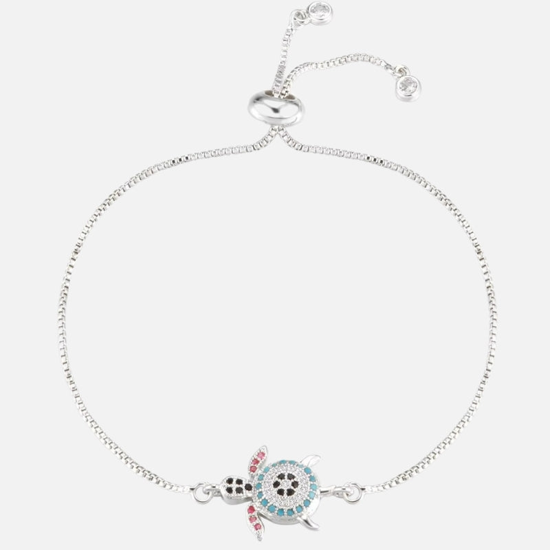 Bracelet Tortue en Zircon et Cuivre