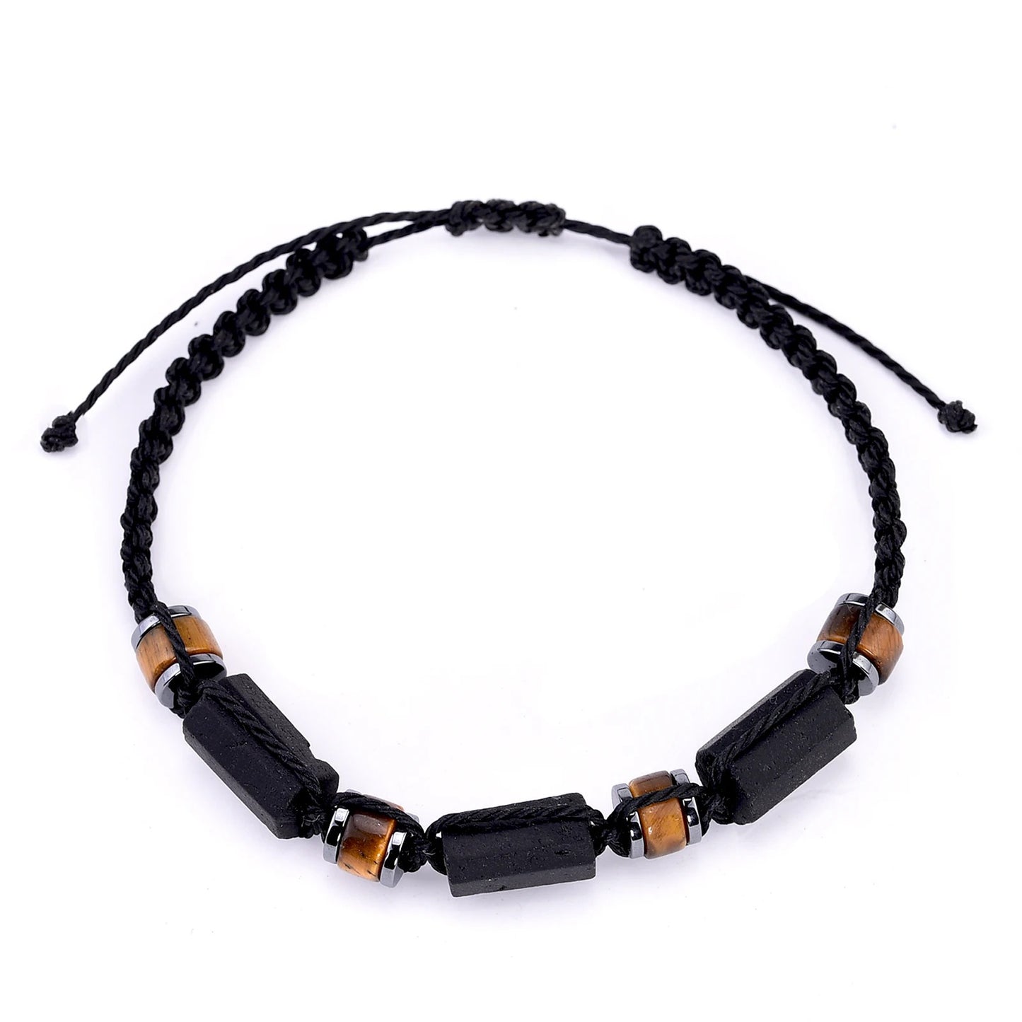 Bracelet Tourmaline et Œil du Tigre