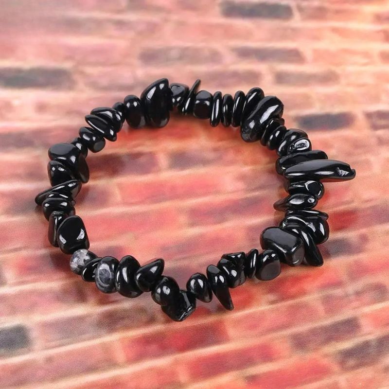 Bracelet Tourmaline Pierres Irrégulières
