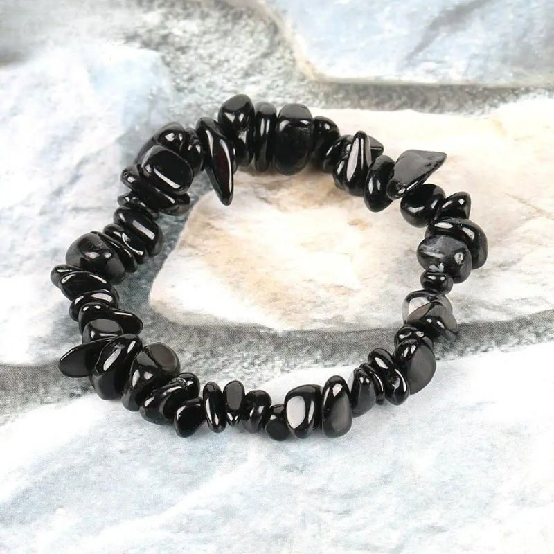 Bracelet Tourmaline Pierres Irrégulières