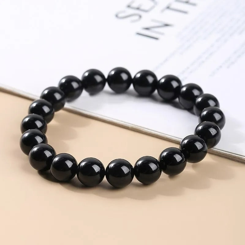 Bracelet Tourmaline Pierres Rondes
