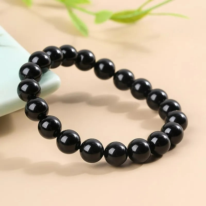 Bracelet Tourmaline Pierres Rondes