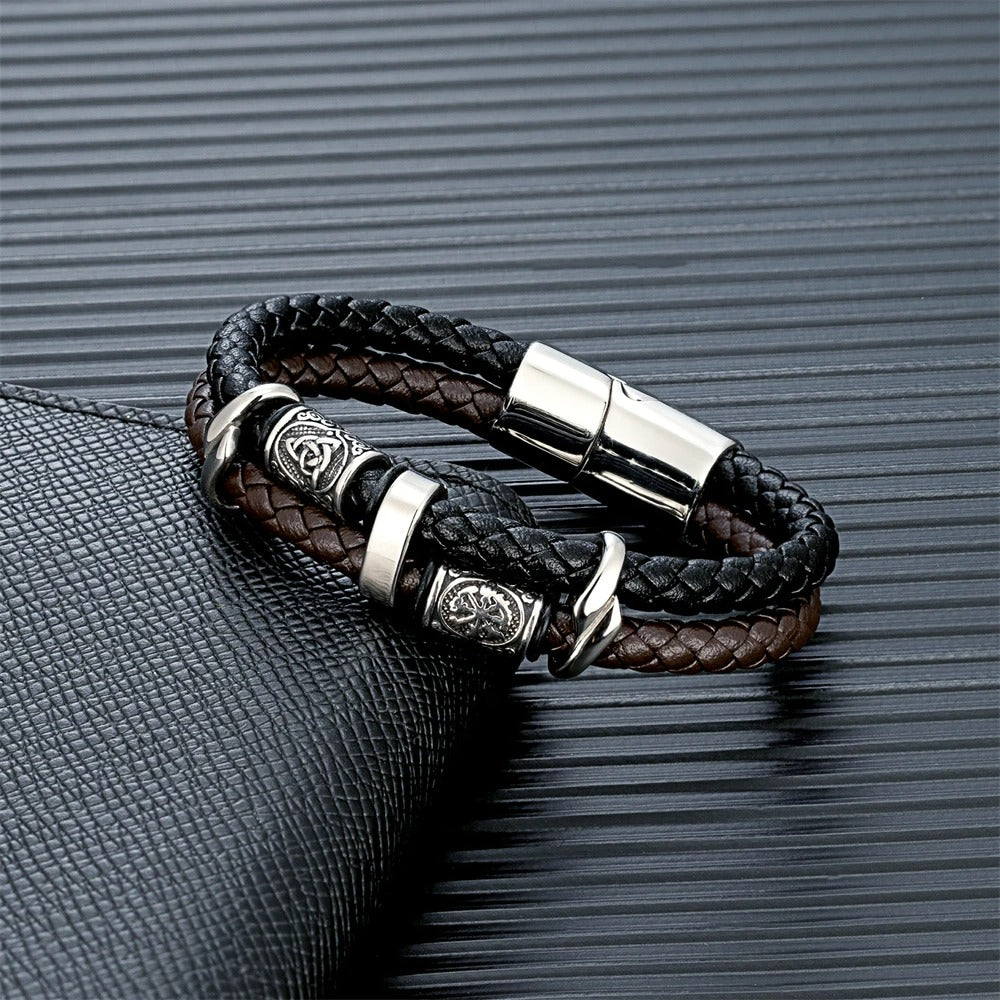 Bracelets Vikings Homme Force Et Élégance – Acier Inoxydable