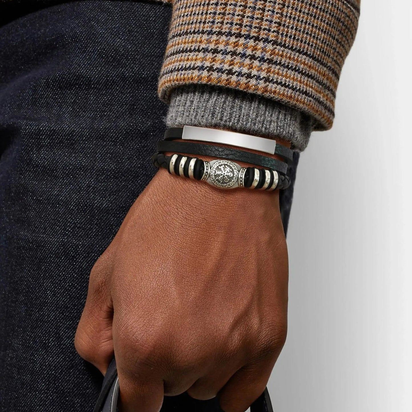 Bracelets Vikings Homme Multi-Lanières