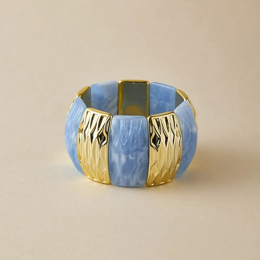 Gros Bracelet Femme Relief Et Lumière
