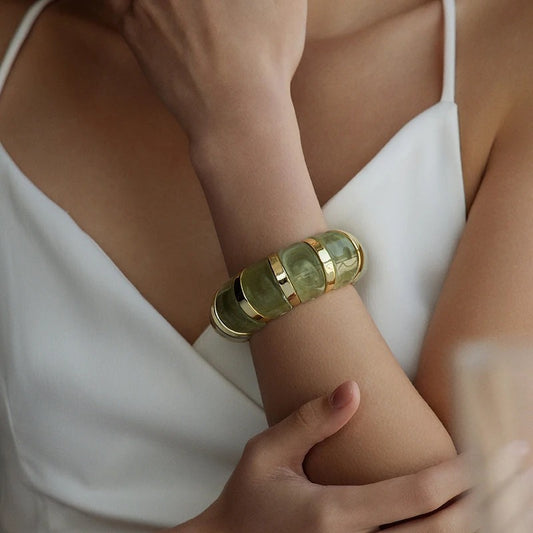 Gros Bracelet Femme Segmenté