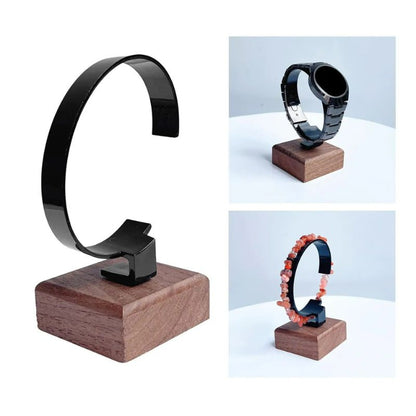 Accessoire Bracelet Présentoir Bois Et Acrylique