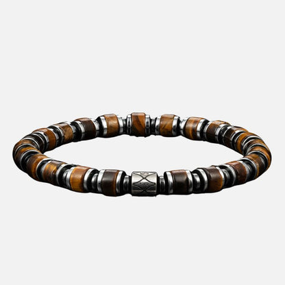 Bracelet Acier Homme Œil De Tigre