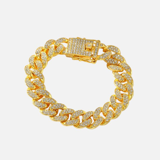 Bracelet Acier Inoxydable Femme Grosse Maille