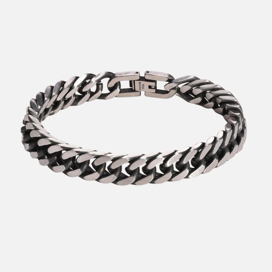 Bracelet Acier Inoxydable Homme Chaine Maille Épaisse
