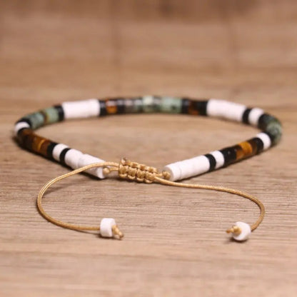 Bracelet Africain Homme En Perles Naturelles