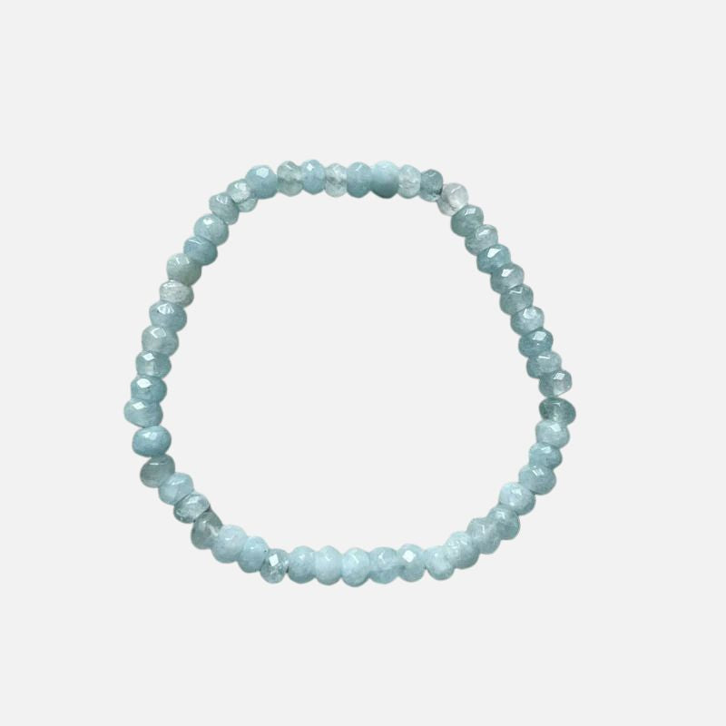 Bracelet Aigue Marine Femme Lumière Subtile