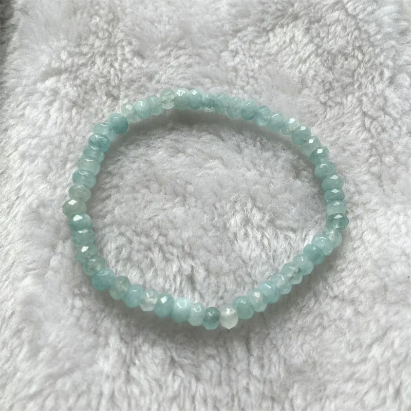 Bracelet Aigue Marine Femme Lumière Subtile