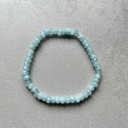 Bracelet Aigue Marine Femme Lumière Subtile