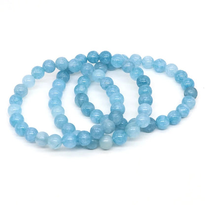 Bracelet Aigue Marine Femme Raffinement Bleu