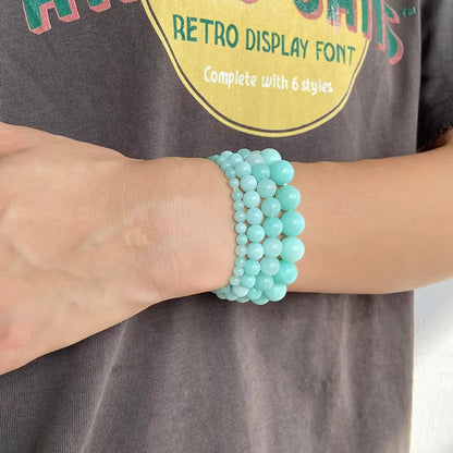 Bracelet Amazonite Lot de 4