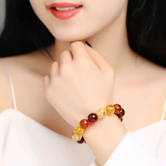 Bracelet Ambre Baltique à Perles